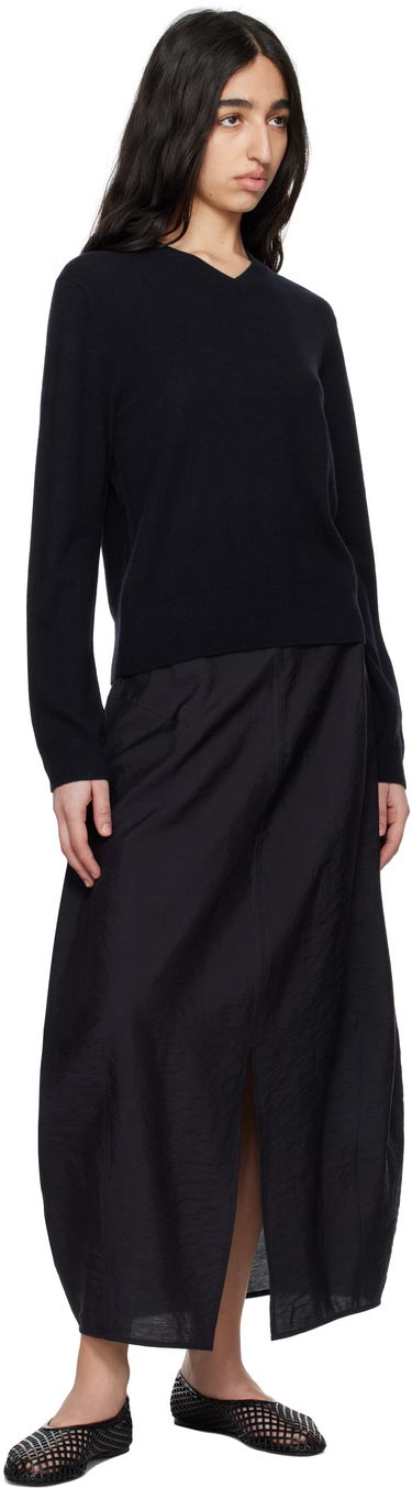 Nederdel TOTEME TOTEME Parachute Maxi Skirt Sort | 252-WRB0275-FB0368, 3