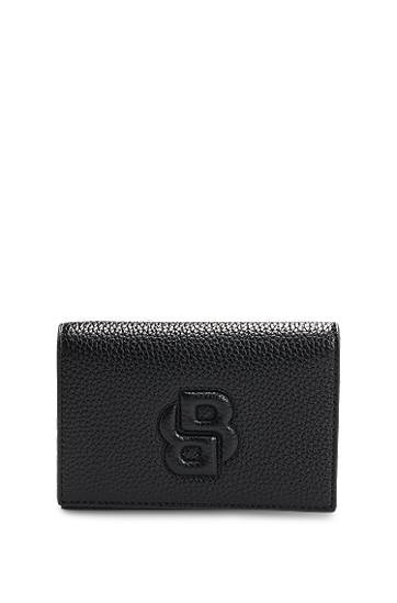 Tegnebog BOSS Balenciaga Grained Small Wallet with Double B Monogram Sort | 50536339, 0