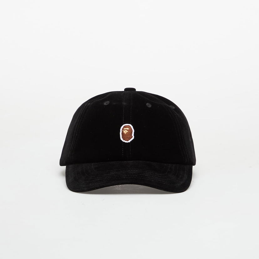 Kasket BAPE One Point Panel Cap Sort | 001CPL801005MBLK