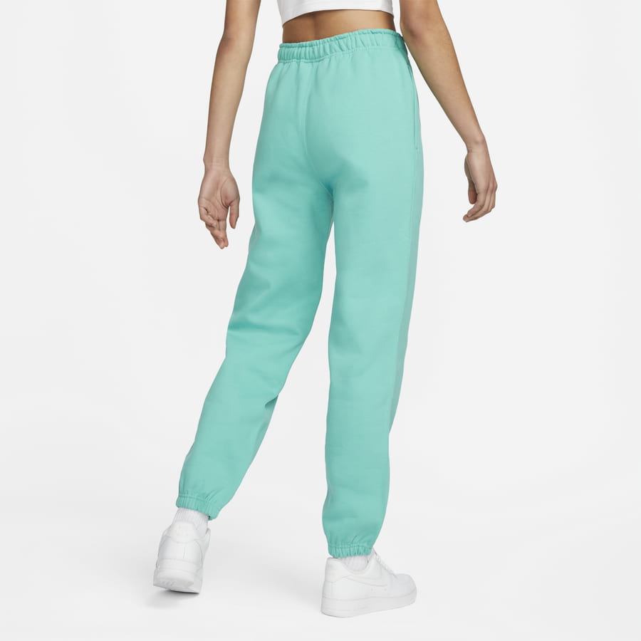 Joggingbukser Nike Solo Swoosh Fleece Pants Turkis | CW5565-393, 1