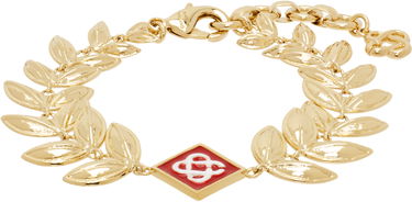 Armbånd Casablanca Laurel Leaf Gold Bracelet Metalisk | APS25-JW-254-01, 0