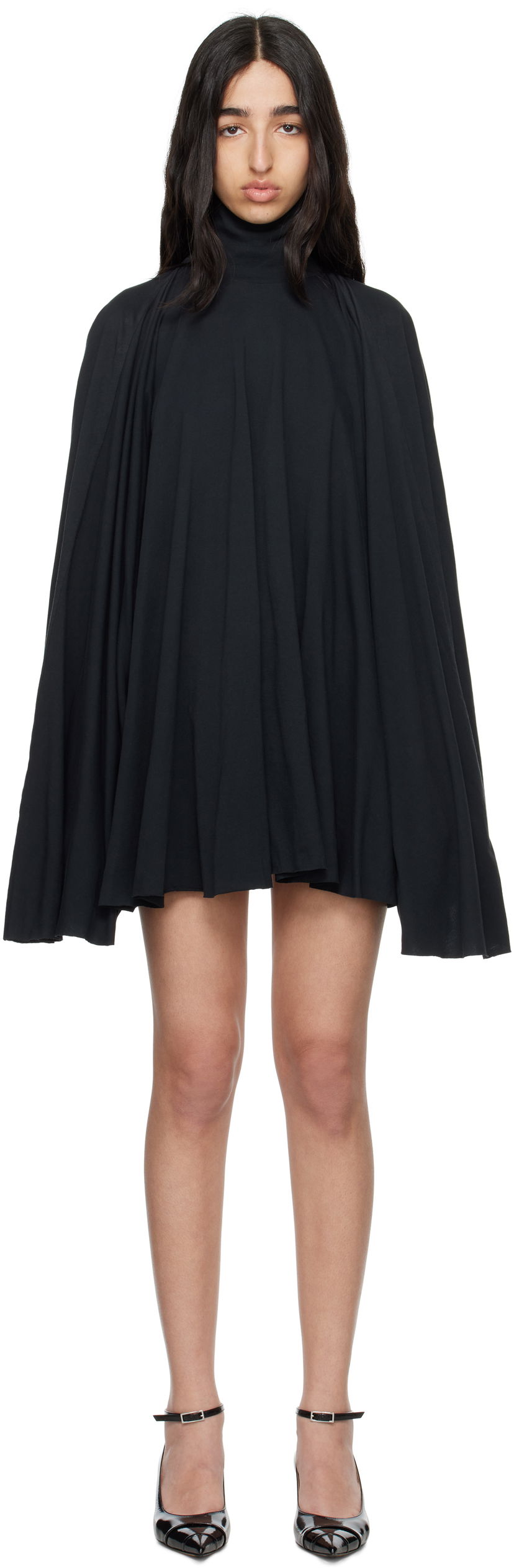 Kjole Maison Margiela MM6 Maison Margiela Jersey Mini Dress Sort | S62DA0038 M20115