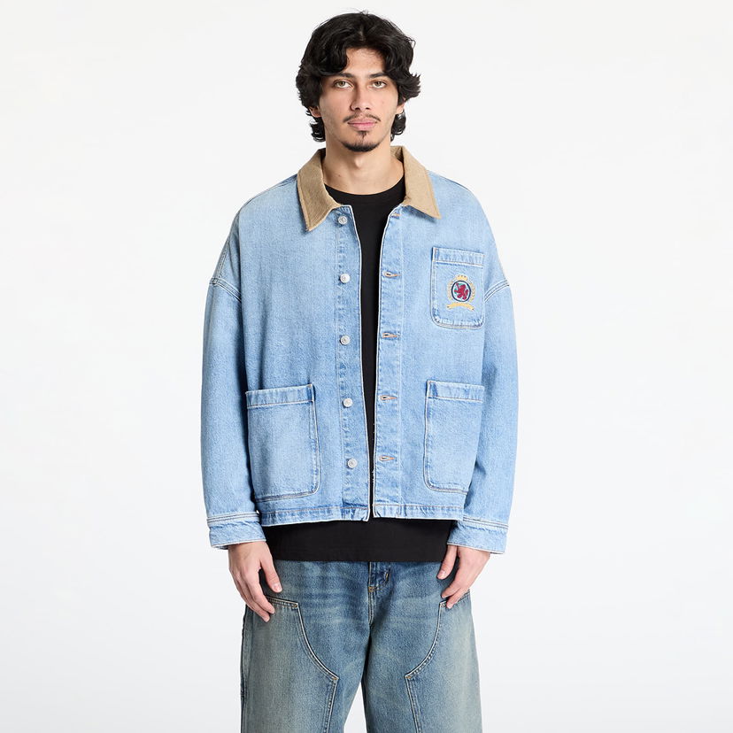 Jakke Tommy Hilfiger Tommy Jeans Relaxed Chore Denim Jacket Blå | DM0DM21049 1AB