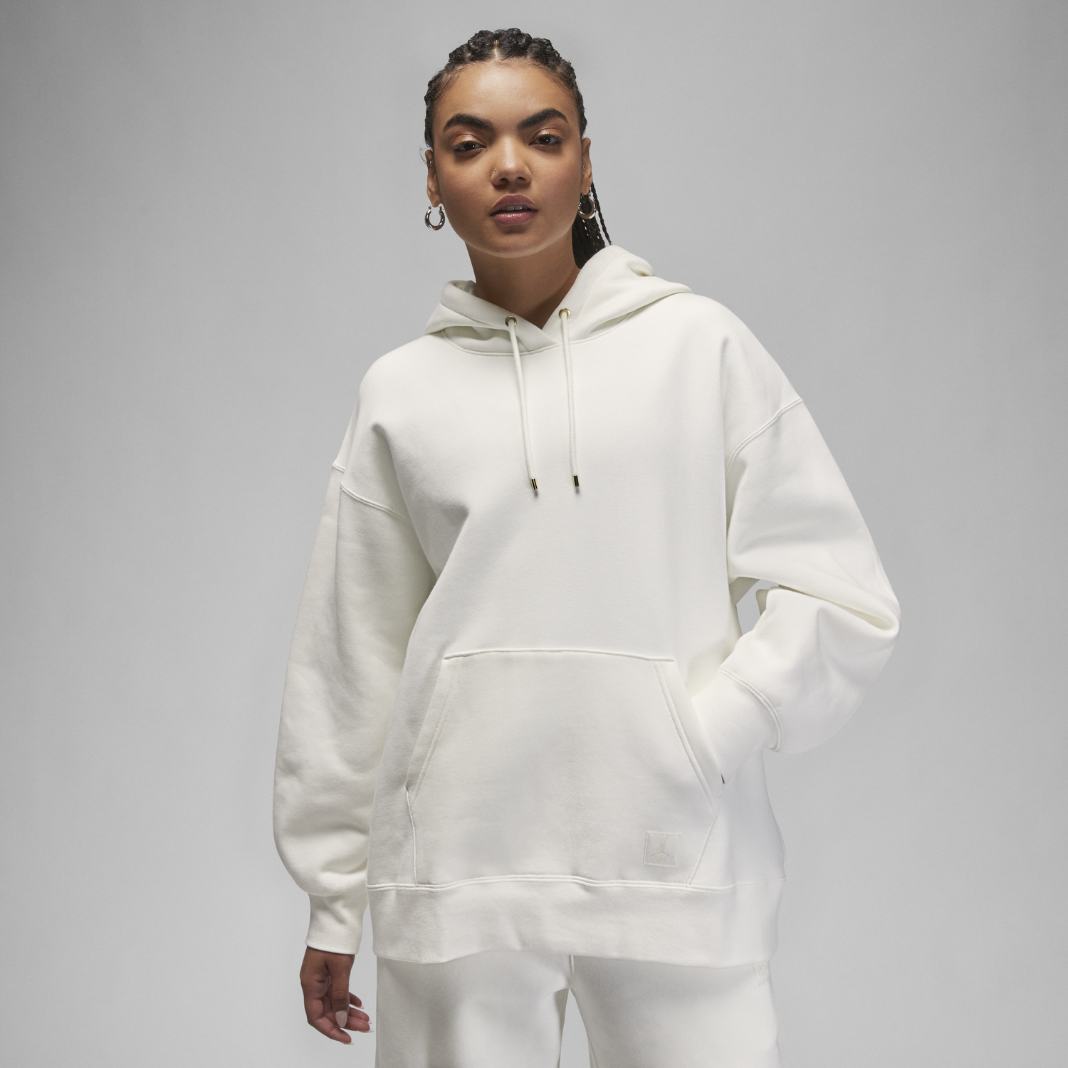 Sweatshirt Jordan Flight Fleece Hvid | FB5110-133, 0