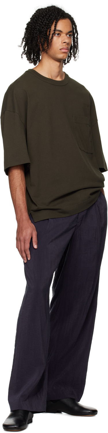T-shirt LEMAIRE Lemaire Short Sleeve T-Shirt With Pocket Grøn | TO1290 LJ1022, 3