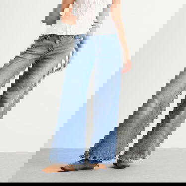 Jeans Levi's 728 High Rise Wide Leg Jeans 28" Blå | 0039B-0002, 2