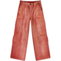 Cargo bukser HERON PRESTON Distressed Canvas Cargo Rød | HWCF008F23FAB0022500, 1