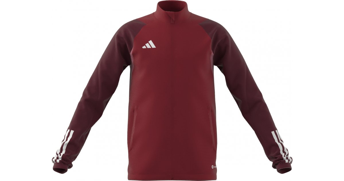 Sweatshirt adidas Performance Tiro 23 Competition Training Jacket Bourgogne | hi4719, 1