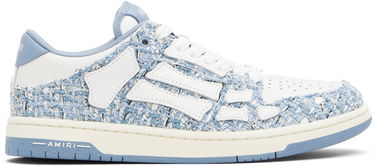 Sneakers og sko AMIRI AMIRI Bouclé Skel Top Low Blå | AMFOSR1141, 0