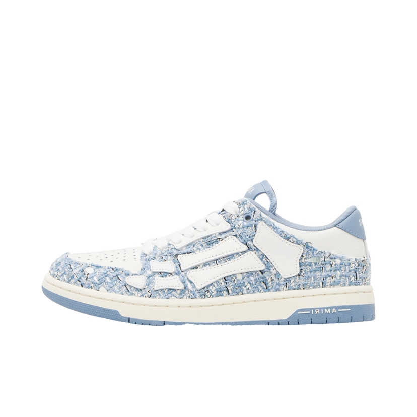 Sneakers og sko AMIRI AMIRI Bouclé Skel Top Low Blå | AMFOSR1141