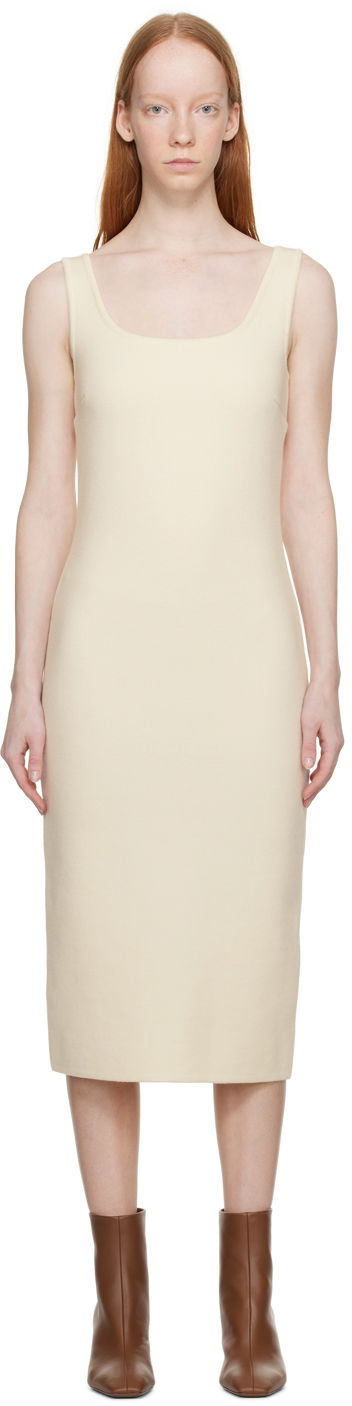 Kjole Max Mara Max Mara Midi Tank Dress Beige | 2313210231600 13210231