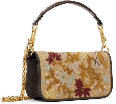 Skuldertaske Valentino Valentino Garavani Locò Small Embroidered Shoulder Bag Flerfarvet | 6W2B0K53LBI, 2