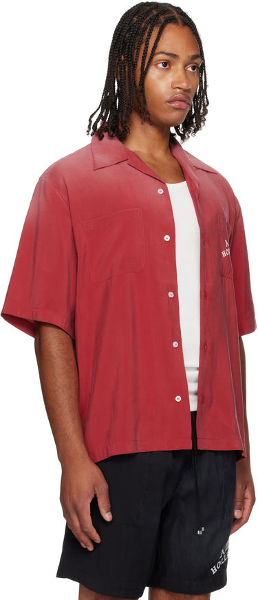 Skjorte AMIRI AMIRI Hollywood Bowling Shirt Rød | AMSTCA1154, 1