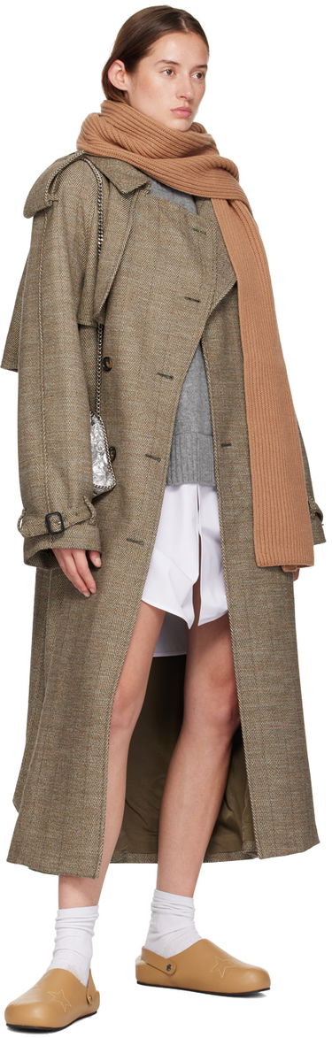 Sneakers og sko Stella McCartney Elyse Shearling Clogs Beige | 810443AP00P0, 4