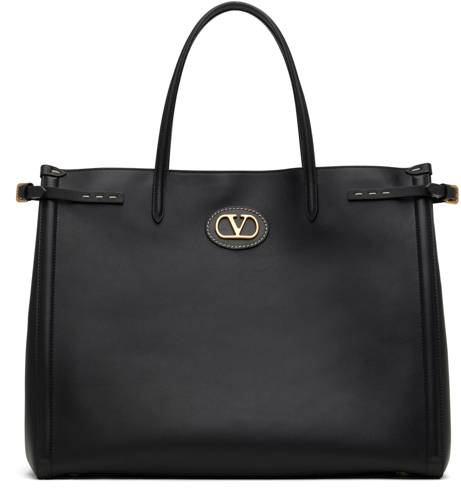 Mulepose Valentino Valentino Garavani Antibes Medium Calfskin Tote Sort | 6Y2B0D15RBN, 0
