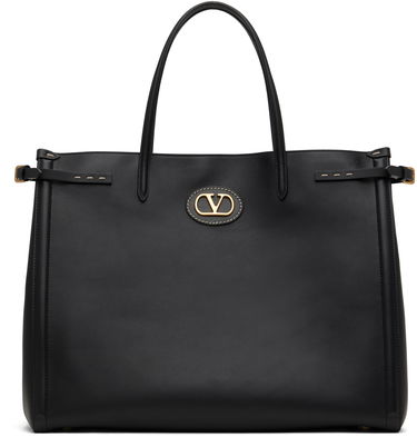Mulepose Valentino Valentino Garavani Antibes Medium Calfskin Tote Sort | 6Y2B0D15RBN, 0