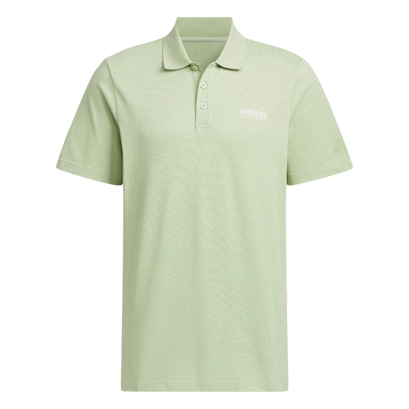 Polo skjorte adidas Originals Piqu Solid Polo Shirt Grøn | JI9054