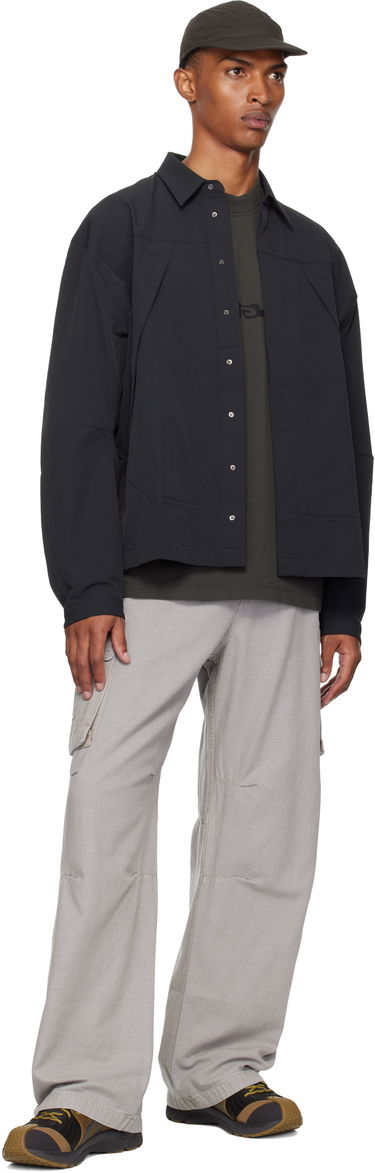 Skjorte ROA ROA Utility Overshirt Sort | RBMW0372FA264, 3