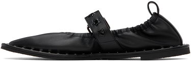 Sneakers og sko Stella McCartney Stella McCartney Star-Studded Ballerina Flats Sort | 810429W1IL0, 2