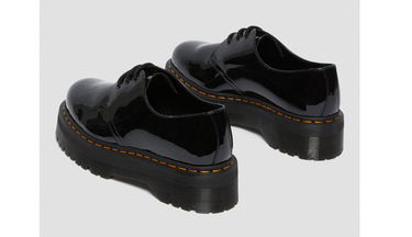 Sneakers og sko Dr. Martens 1461 Quad Patent Leather Platform Sort | DM26647001, 3