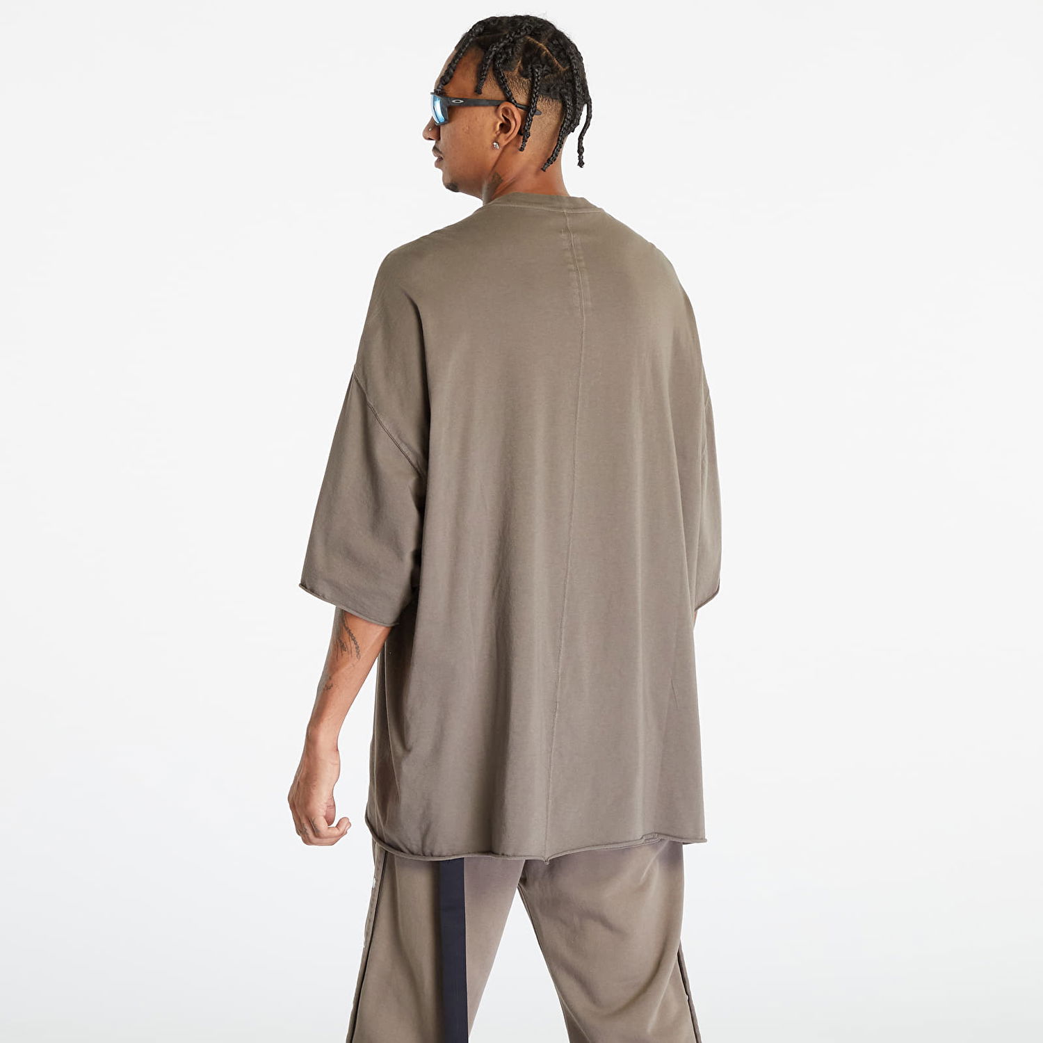 T-shirt Rick Owens Knit Tommy T-Shirt Brun | DU02C5259 RNES1 34, 1