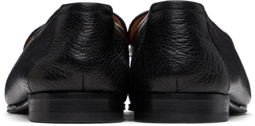 Tøj The Row The Row Adam Leather Loafers Sort | F1017-BFG15, 1