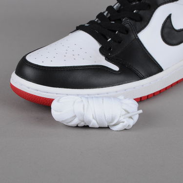Sneakers og sko Jordan Air Jordan 1 Retro High OG "Black Toe" Hvid | 555088-184, 5