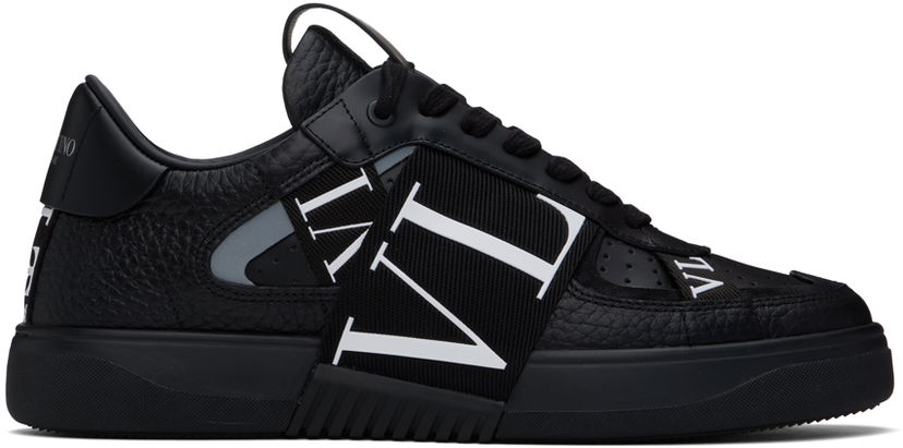 Sneakers og sko Valentino Valentino Garavani VL7N Low-Top Calfskin Sort | 5Y2S0C58WRQ