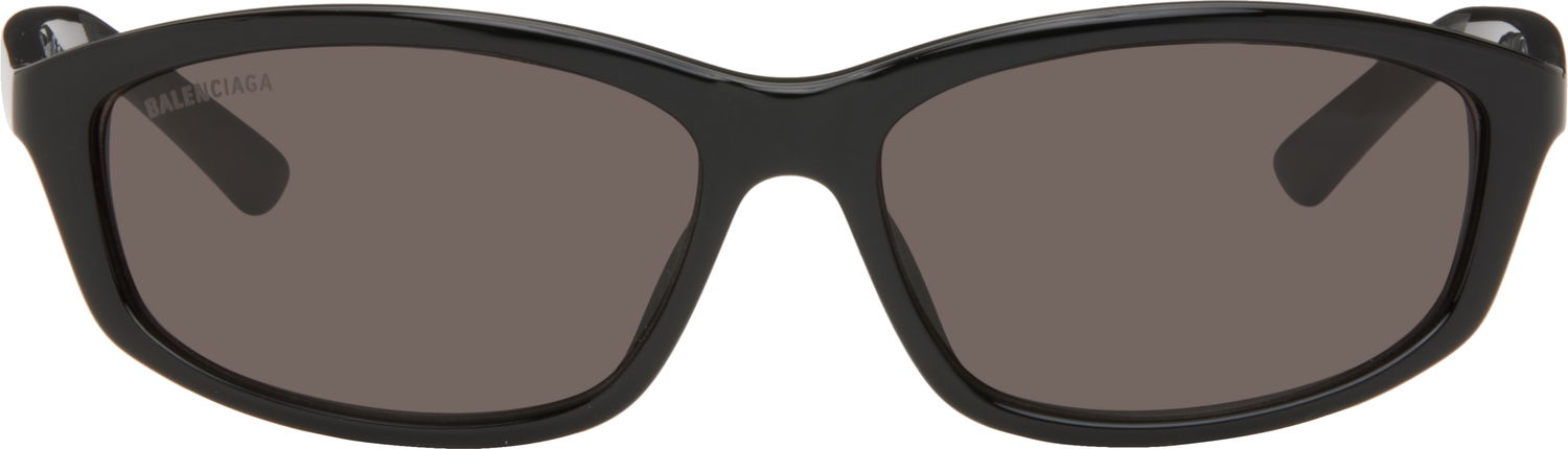 Solbriller Balenciaga Balenciaga Neo Oval 2.0 Sunglasses Sort | BB0401S-001, 0