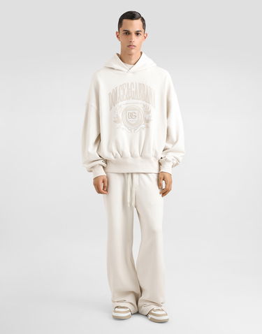 Joggingbukser Dolce & Gabbana Dolce & Gabbana Stretch Jersey Jogging Pants Hvid | GVZ7AZG7O2JA4567, 1