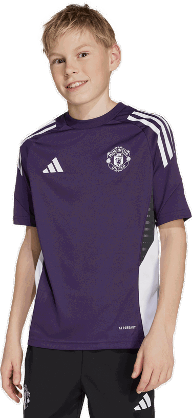Jersey adidas Originals Manchester United Training Jersey 2025/26 Lilla | jp3116, 4