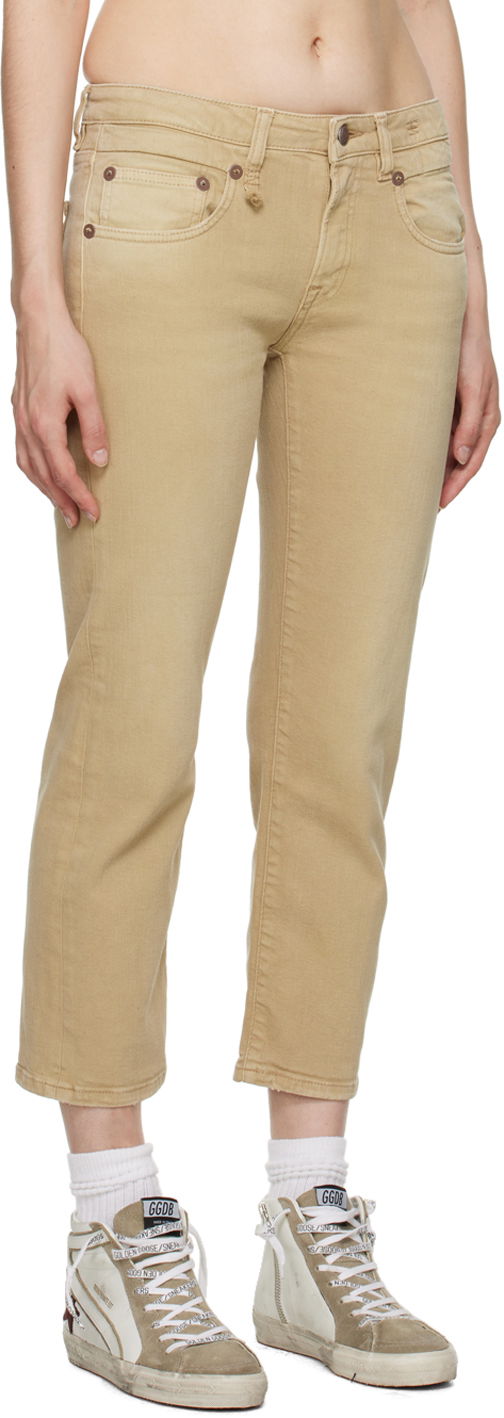 Jeans R13 R13 Boy Straight Jeans Beige | R13W0091-D105A, 1