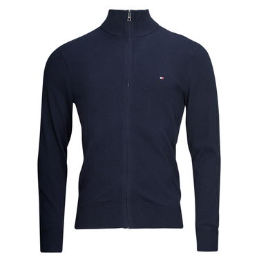 Sweater Tommy Hilfiger PIMA ORG CTN CASHMERE ZIP THRU Mørkeblå | MW0MW28050-DW5, 0