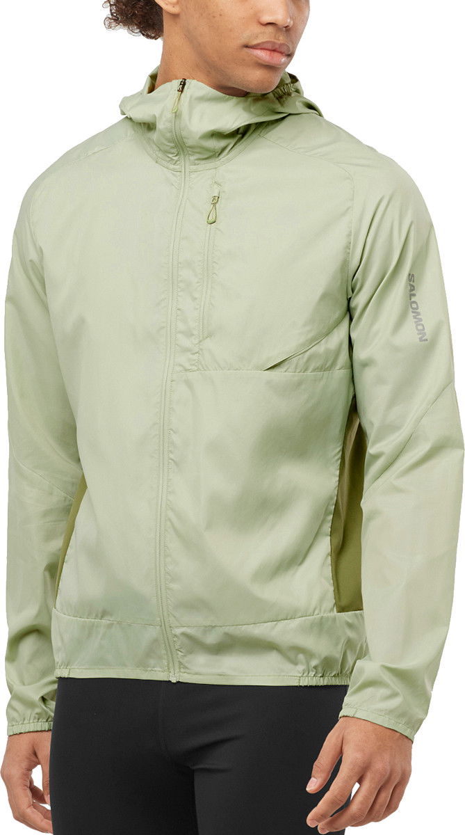 Vindjakke Salomon Bonatti Cross Wind Grøn | lc2136000, 0