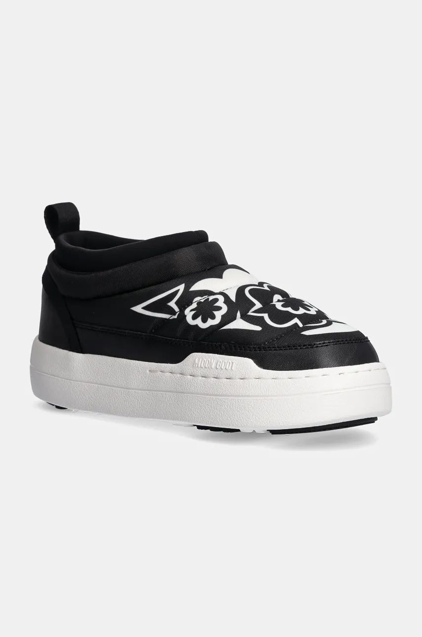 Sneakers og sko Moon Boot Park Soft Flower Sort | 80D2470030.NA02, 0