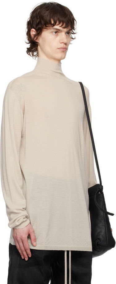 Sweater Rick Owens Rick Owens Hollywood Oversized Turtleneck Grøn | RU01E5626 WS, 4