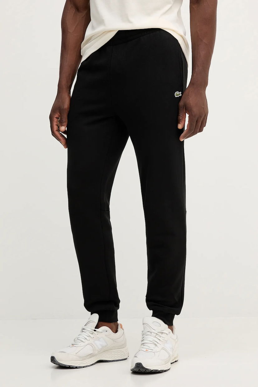 Joggingbukser Lacoste Lacoste Men's Cotton Joggers Sort | XH9833