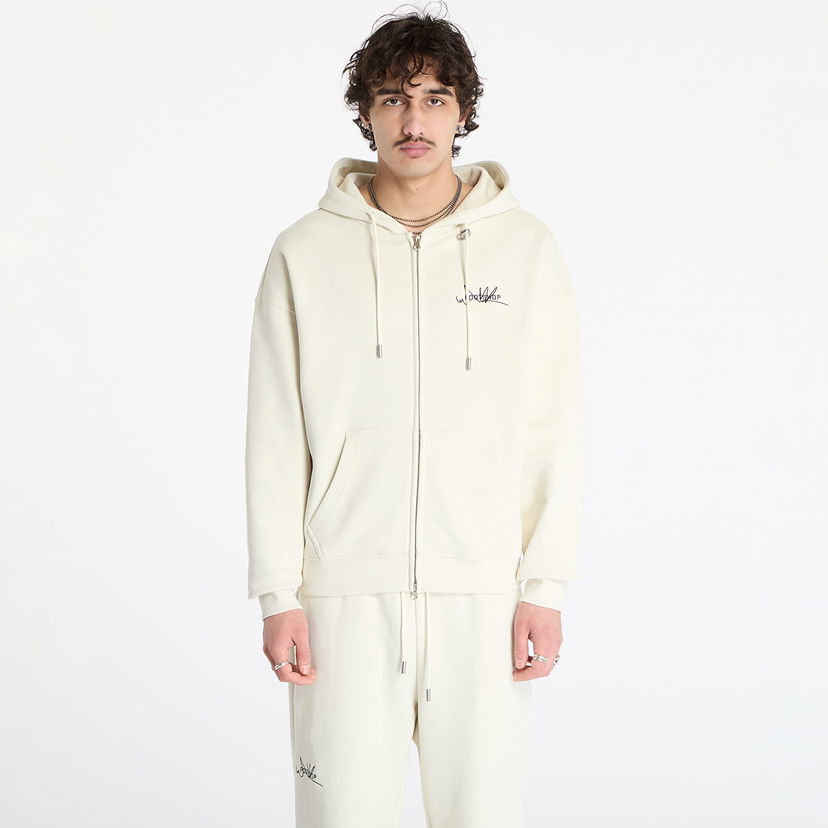Sweatshirt Footshop FTSHP Everyday Zip Hoodie Beige | FTSHP_438