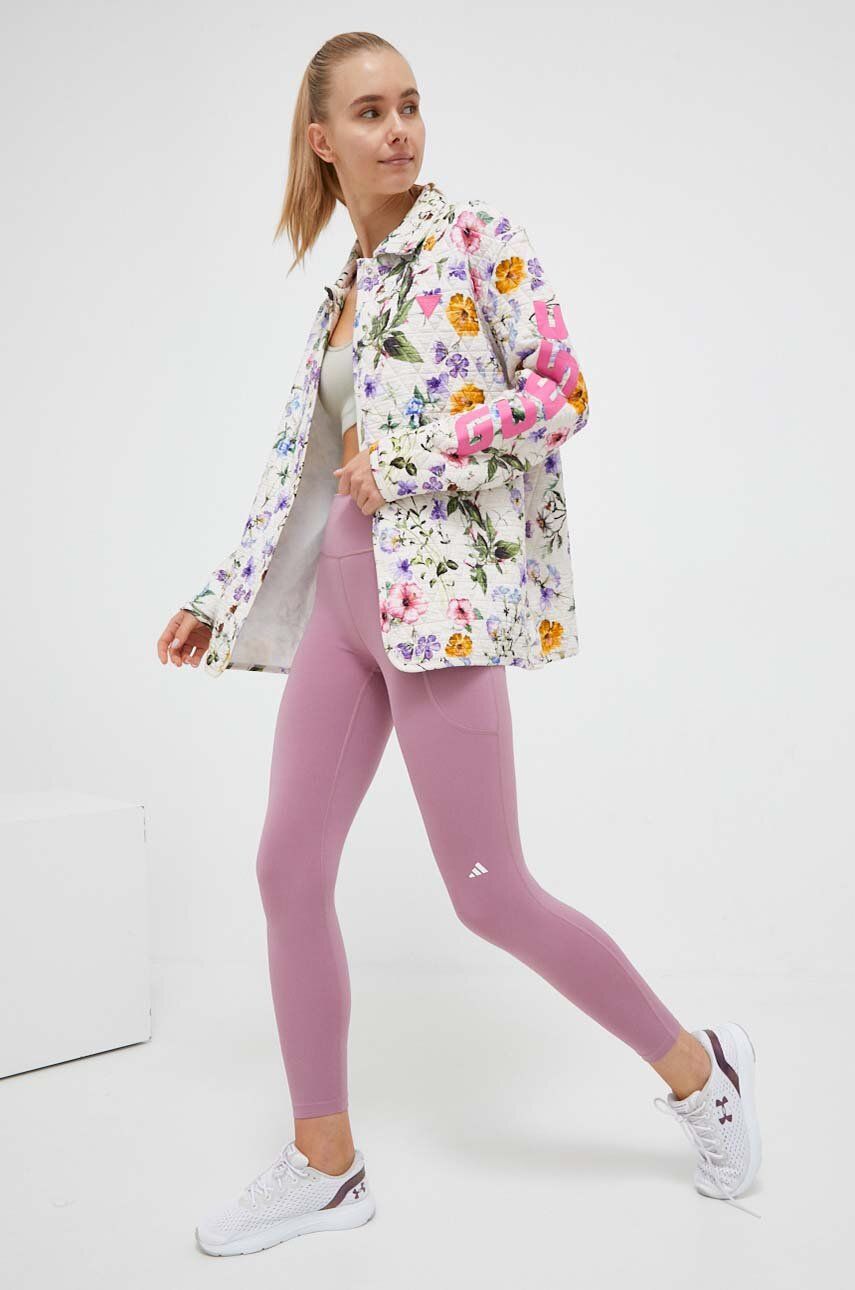 Jakke GUESS Jacket Flerfarvet | V3YL00.KBSJ0, 0