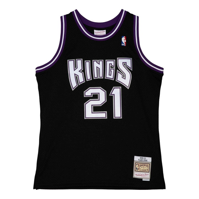 Jersey Mitchell & Ness NBA Sacramento Kings 2000-01 Vlade Divac 21 Swingman Jersey Sort | SMJYCP19217-SKIBLCK00VDI