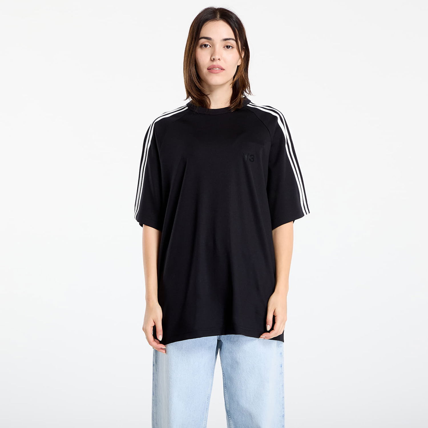 T-shirt Y-3 Y-3 Wire T-Shirt Sort | JW7352, 1