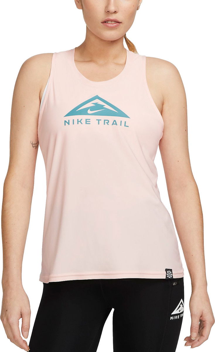 Tanktop Nike Dri-FIT Trail Running Tank Top Lyserød | dx1023-686, 0