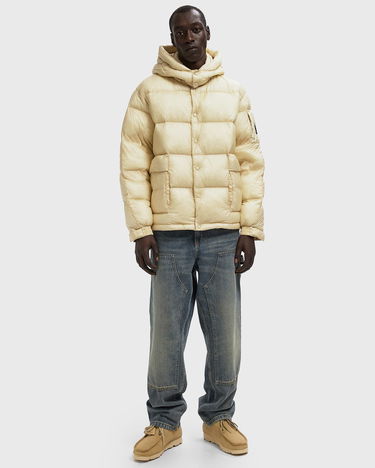 Puffer jakke C.P. Company Hooded Puffer Jacket Beige | 19CMOW191A110416A-402, 1