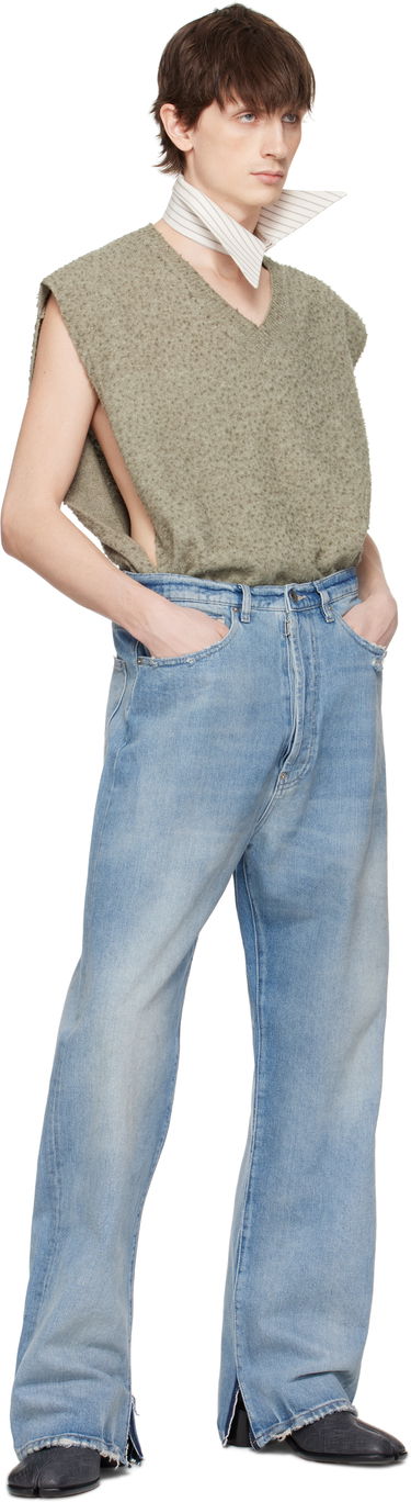 Jeans Maison Margiela Maison Margiela Buckle Jeans Blå | S50LA0238 S30383, 3