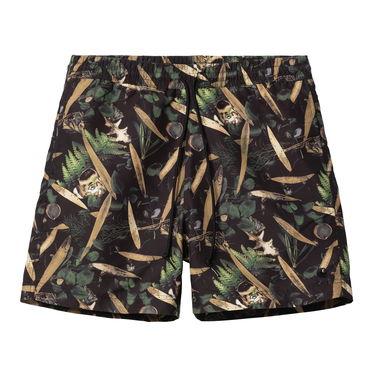 Badetøj Carhartt WIP Slater Swim Trunks "Lumen Print/Black" Sort | I031536_1HC_XX, 0
