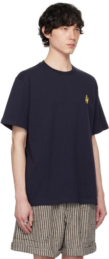T-shirt JW Anderson JW Anderson Anchor T-Shirt Mørkeblå | JT0257-PG1510, 1