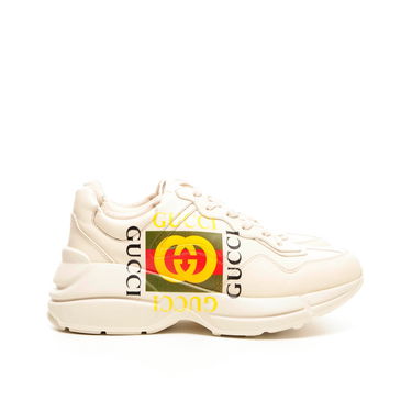 Sneakers og sko Gucci Rhyton Square Logo Beige | 500878-DRW00-9522, 0