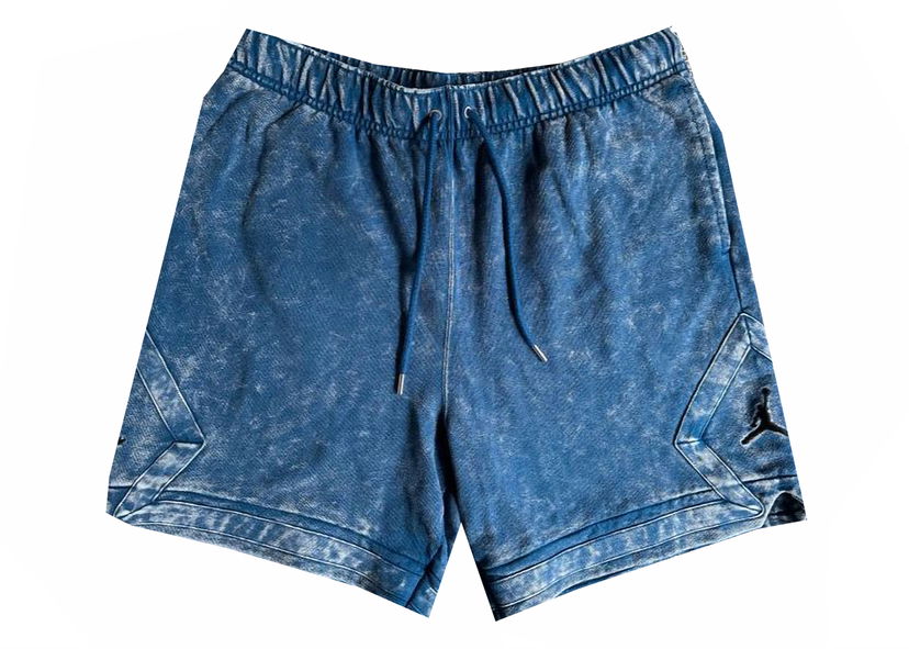 Shorts Jordan Nike Air Jordan Essentials Diamond Vintage Washed Fleece Shorts Blue Blå | DR3092-493