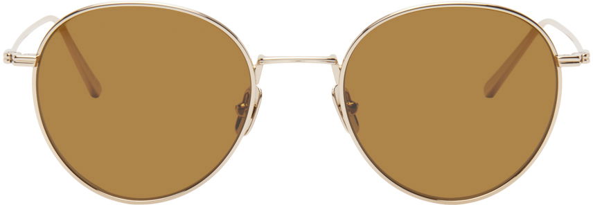 Solbriller TOTEME Rounds Sunglasses Metalisk | 242-WAE1087-EC0009, 0