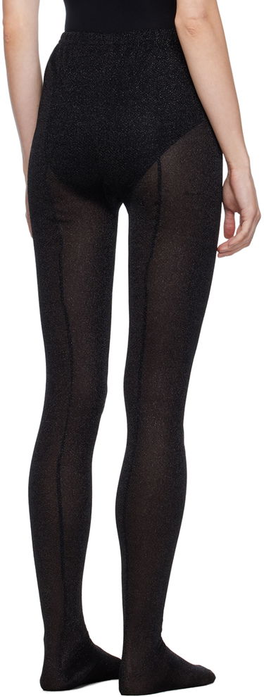 Sokker Anna Sui Anna Sui Glittered Tights Sort | 723L90, 2